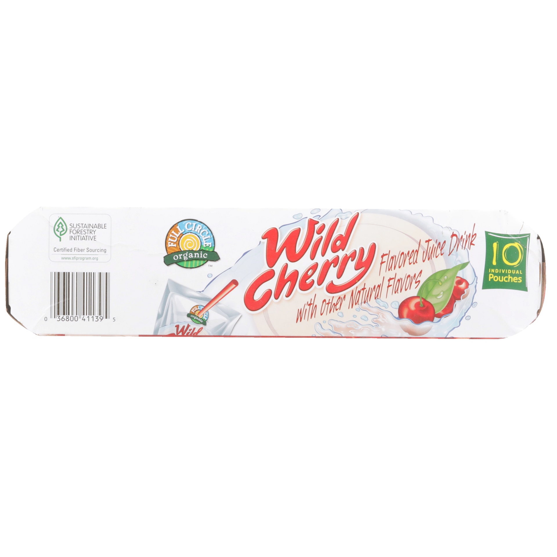 slide 3 of 6, Full Circle Market Wild Cherry Flavored Juice Drink, 10 ct; 6 fl oz