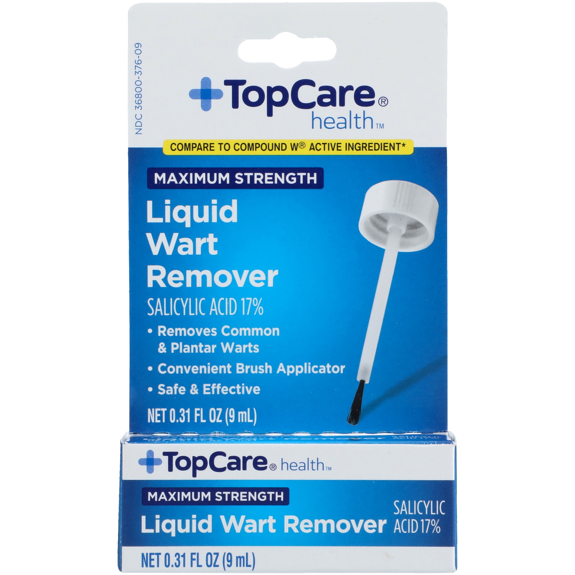 slide 1 of 6, TopCare Wart Remover Liquid-Topcare, 0.31 oz