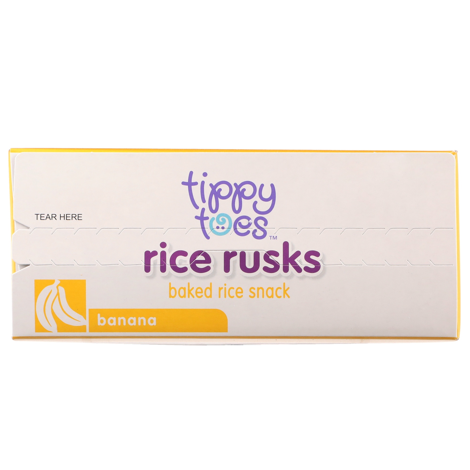 slide 2 of 6, Tippy Toes Toddler Snack Rice Rusk Ba, 1.67 oz
