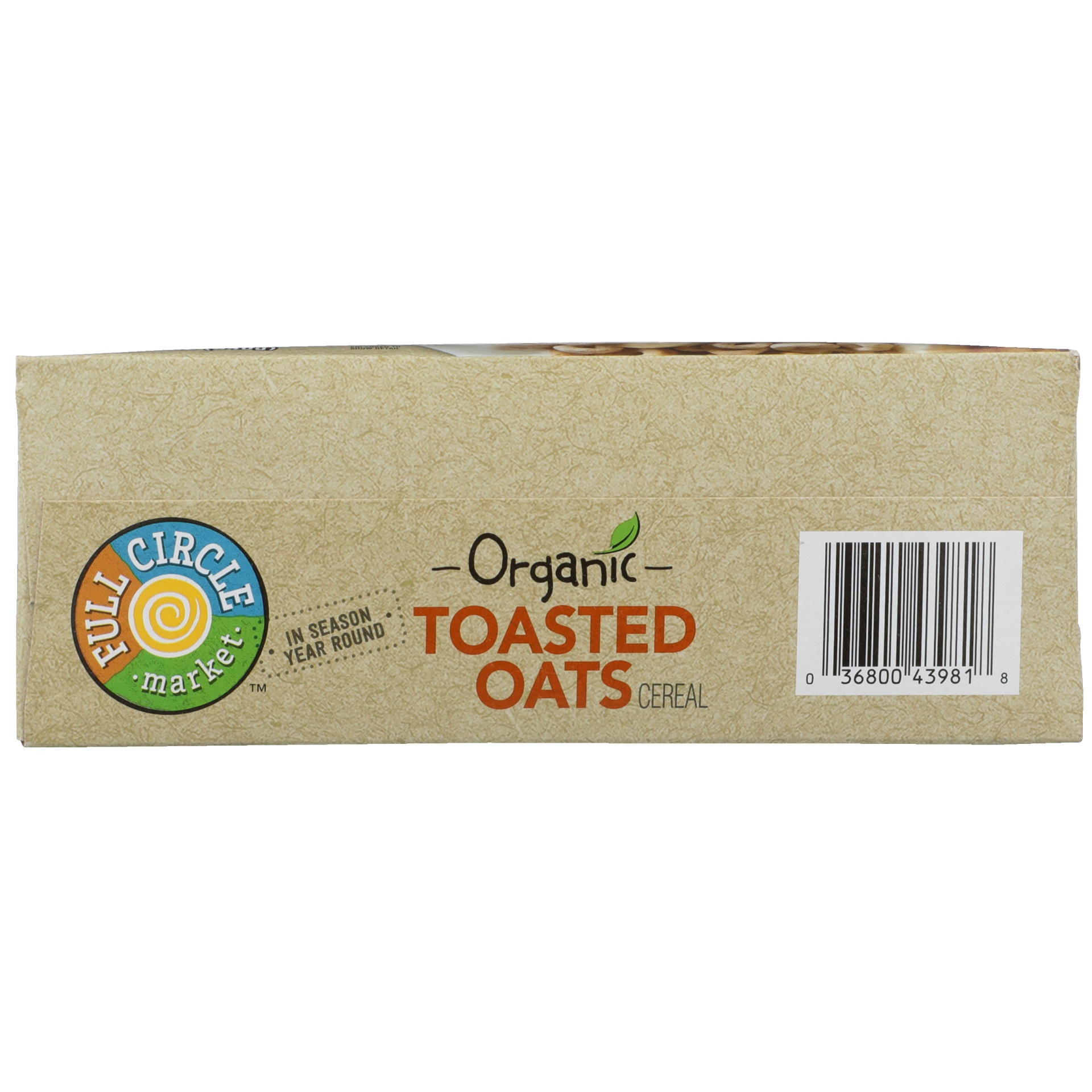 slide 5 of 6, Full Circle Market Organic Toasted Oats Cereal 12 oz, 12 oz