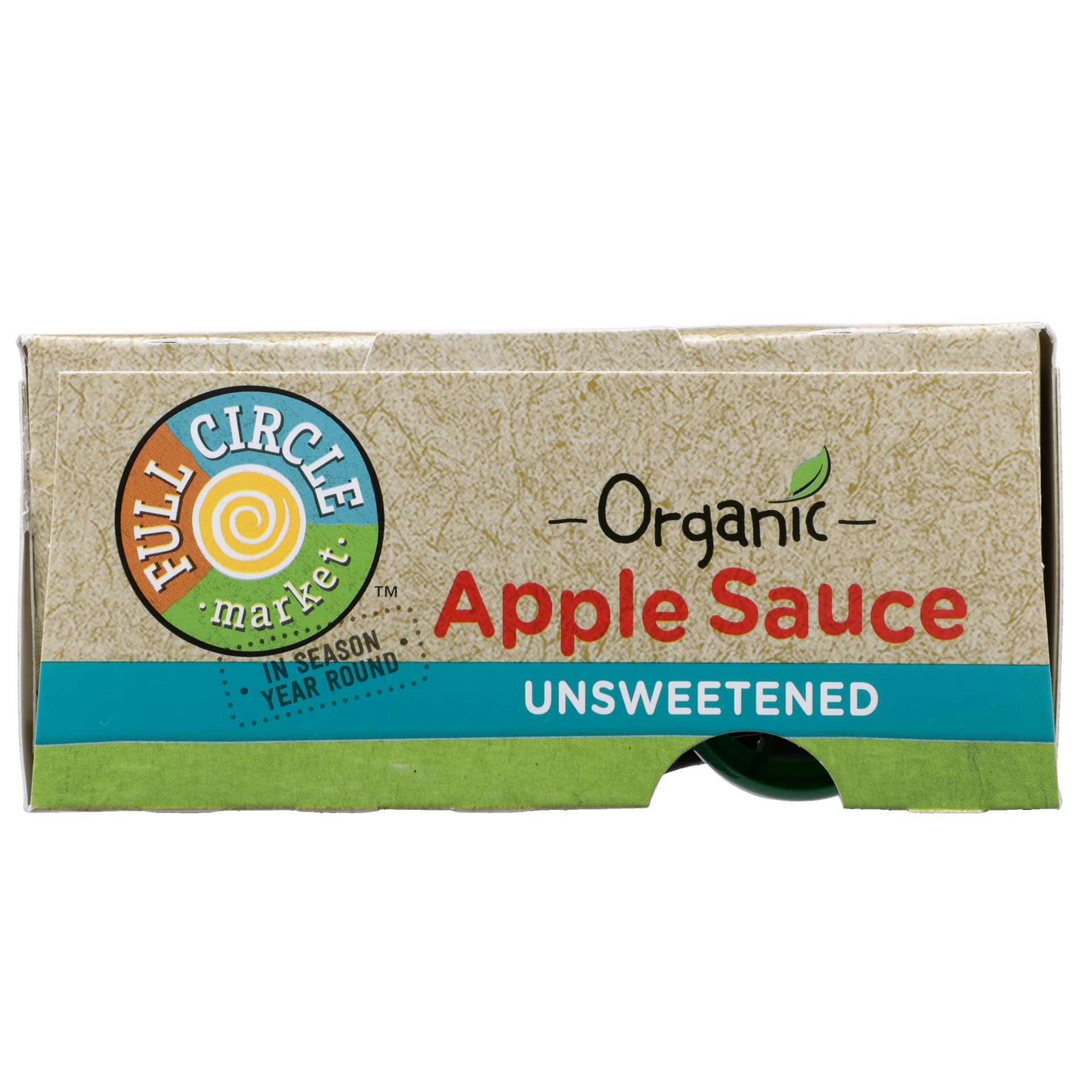slide 3 of 6, Full Circle Organic Apple Sauce Pouches - Unsweetened, 4 ct; 3.2 oz