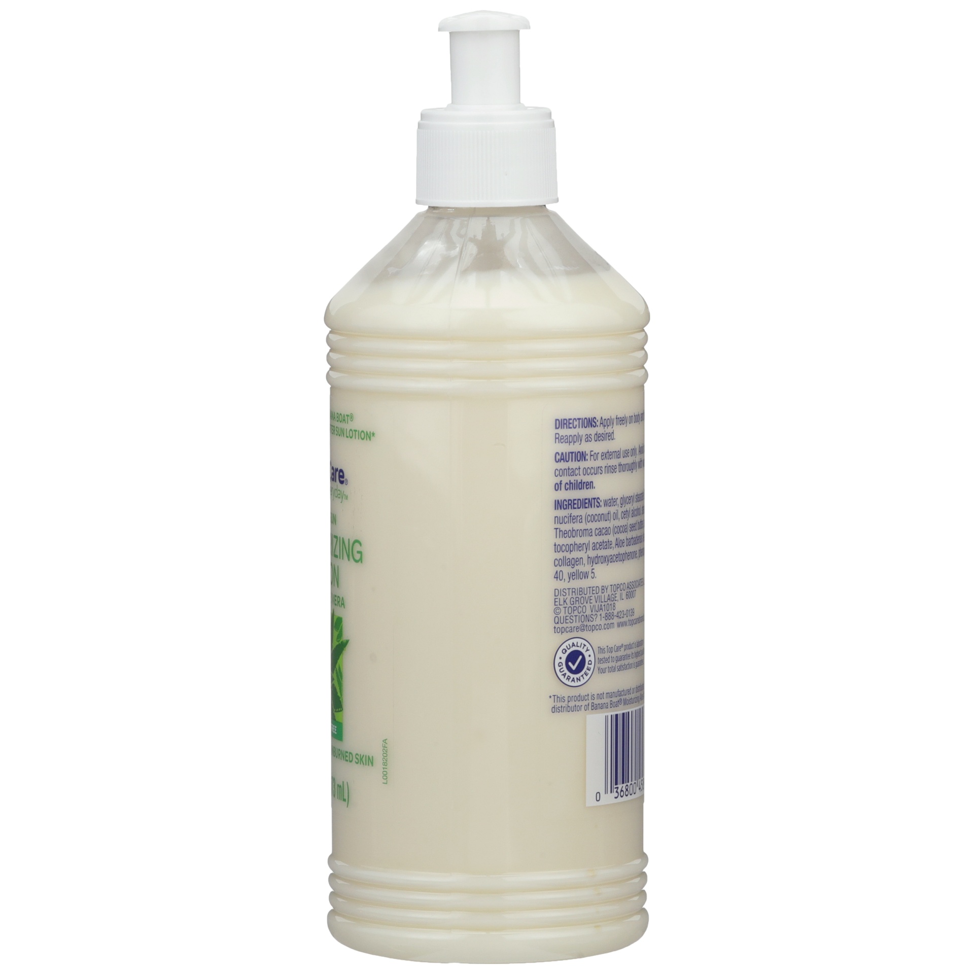 slide 4 of 6, Topcare Aftersun Care Aloe Lotion, 16 oz