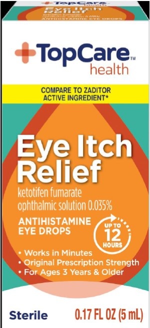 slide 1 of 1, Topcare Eye Drops Allergy Relief, 5 ml