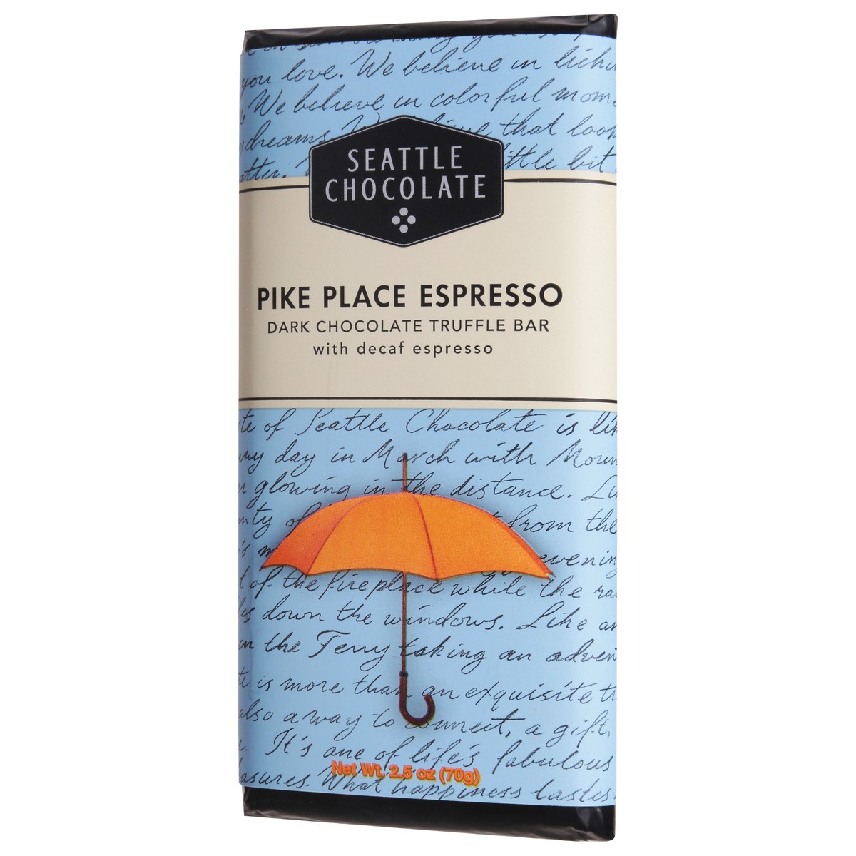 slide 8 of 13, Seattle Chocolate Pike Place Espresso Chocolate Bar - 2.5 Oz, 2.5 oz