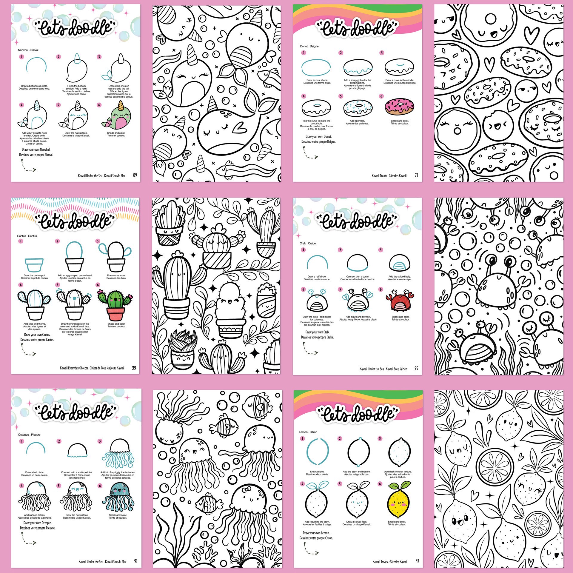 slide 3 of 6, Faber-Castell Kawaii World Learn To Draw Kit, 6 goldfaber color pencils