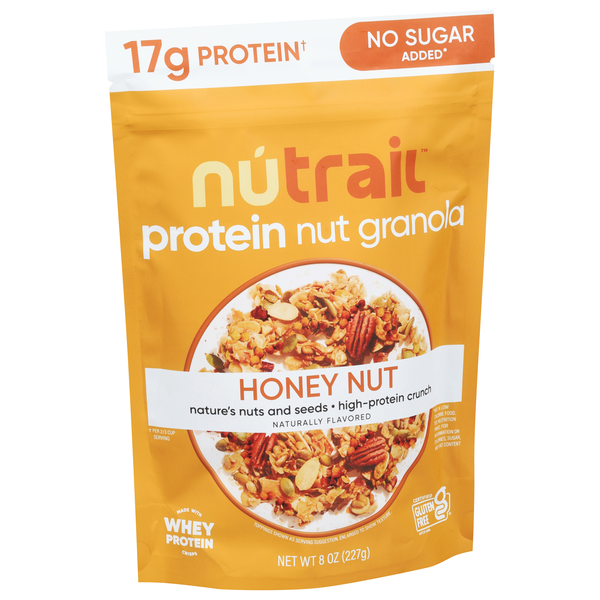 slide 1 of 1, Nutrail Granola Protein Honey Nut - 8 OZ, 8 oz