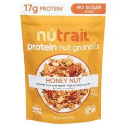 Nutrail Granola Protein Honey Nut - 8 OZ