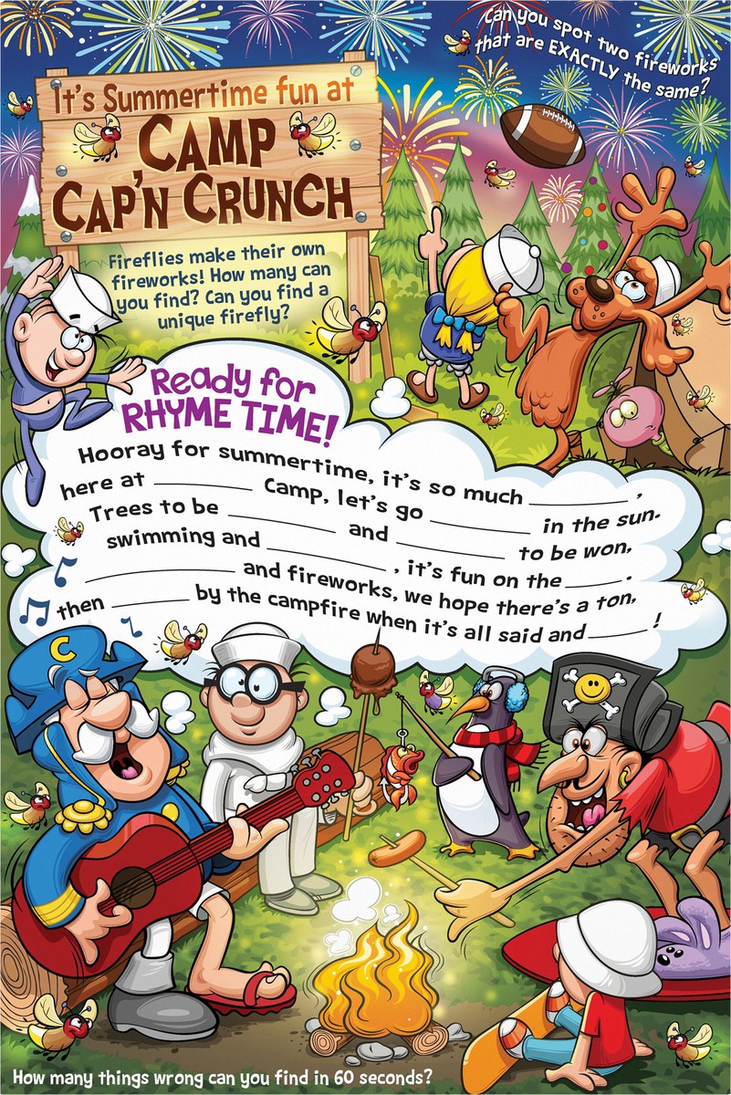 slide 3 of 6, Cap'n Crunch Sweetened Corn & Oat Cereal Red White & Blue Crunch 10.3 Oz, 10.3 oz