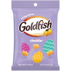 Pepperidge Farm Goldfish Easter Cheddar Baked Snack Crackers, 2.65 oz