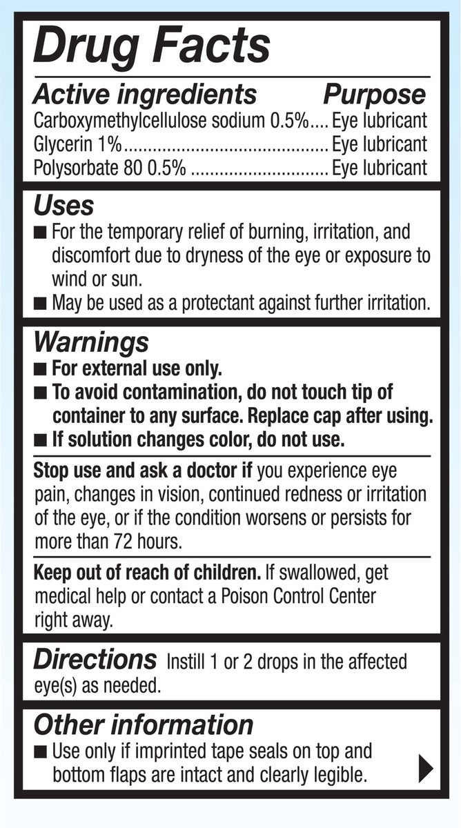 slide 2 of 5, Refresh Advanced Triple-Action Relief Eye Drop, 0.33 fl oz