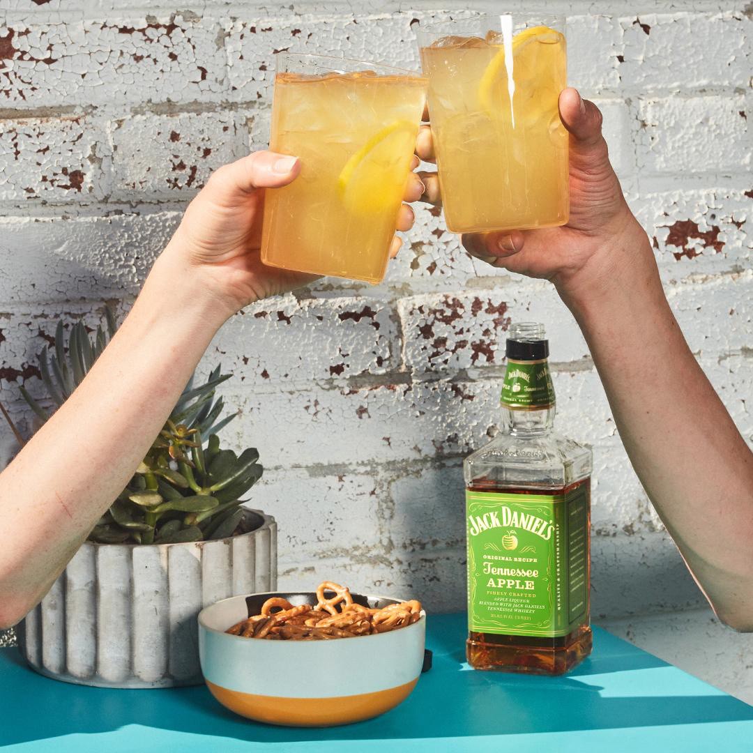 slide 3 of 5, Jack Daniel's Tennessee Apple 1L 70 Proof, 1000 ml