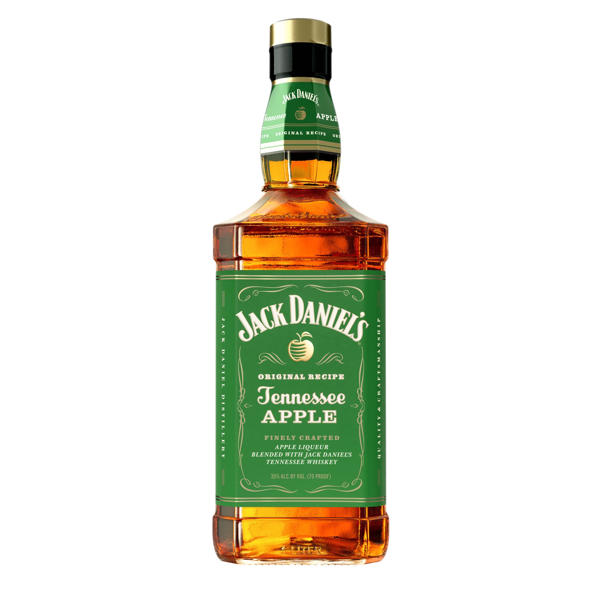 slide 1 of 5, Jack Daniel's Tennessee Apple 1L 70 Proof, 1000 ml