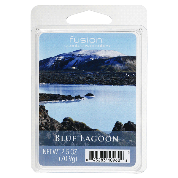 slide 1 of 1, Fusion Blue Lagoon Scented Wax Cubes, 2.5 oz