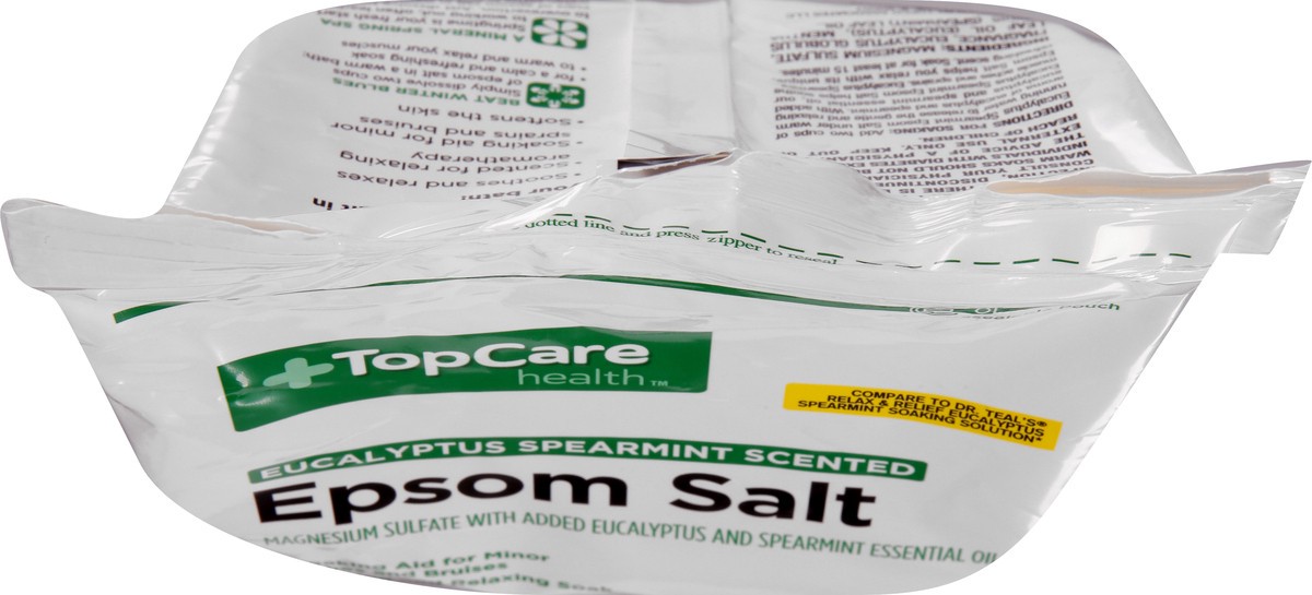 slide 10 of 12, TopCare Health Eucalyptus Spearmint Scented Epsom Salt 48 oz, 48 oz