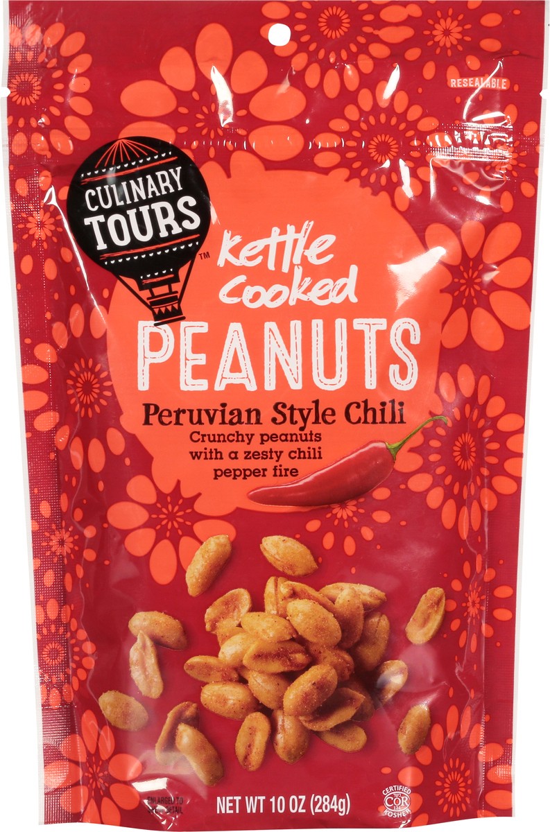 slide 3 of 13, Culinary Tours Kettle Cooked Peruvian Style Chili Peanuts 10 oz, 10 oz