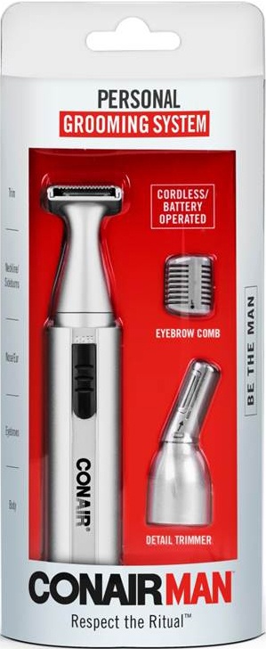 slide 1 of 2, Conair Personal Groomer, Battery Operated, 1 oz