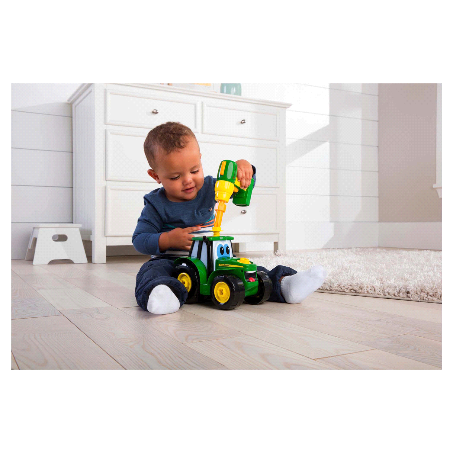 slide 3 of 4, John Deere TOMY Build a Johnny, 1 ct