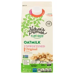 Nature's Promise Plant-Based OatMilk Unsweetened Original