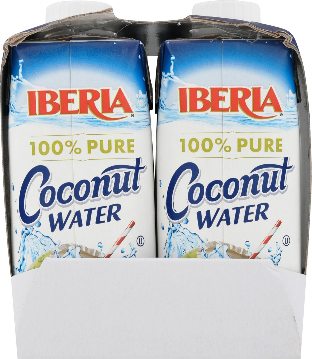 slide 4 of 13, Iberia Coconut Water, 4 ct; 11.1 fl oz