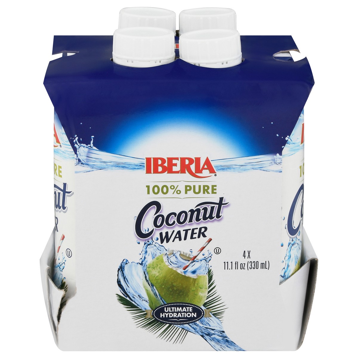 slide 5 of 13, Iberia Coconut Water - 4 ct; 11.1 fl oz, 4 ct; 11.1 fl oz