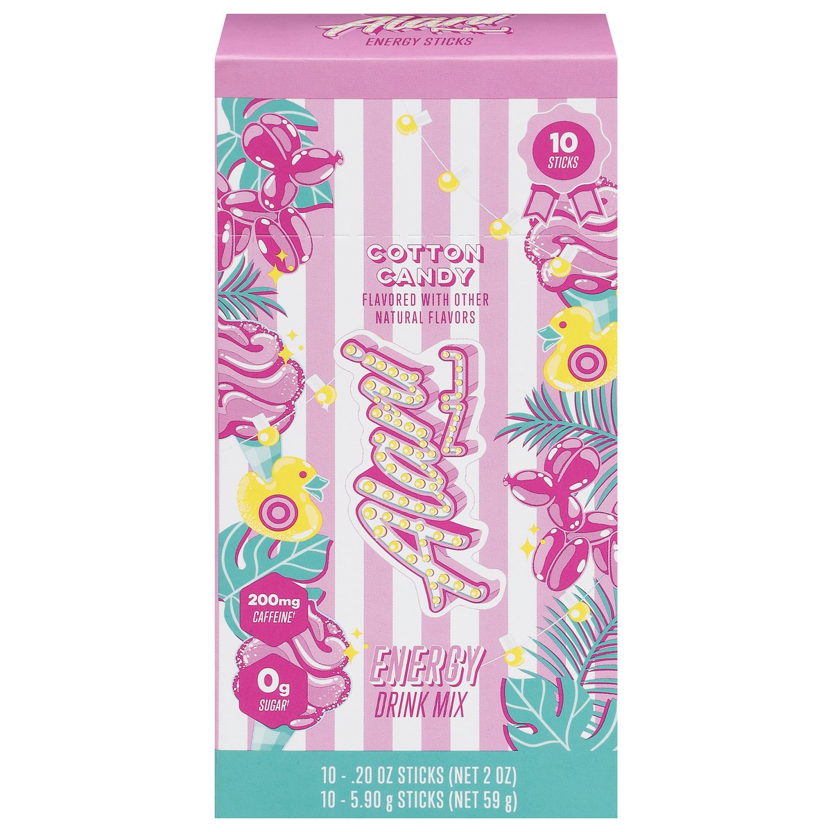 slide 1 of 14, Alani Nu Cotton Candy Energy Drink - 2oz/10pk, 10 ct; 2 oz