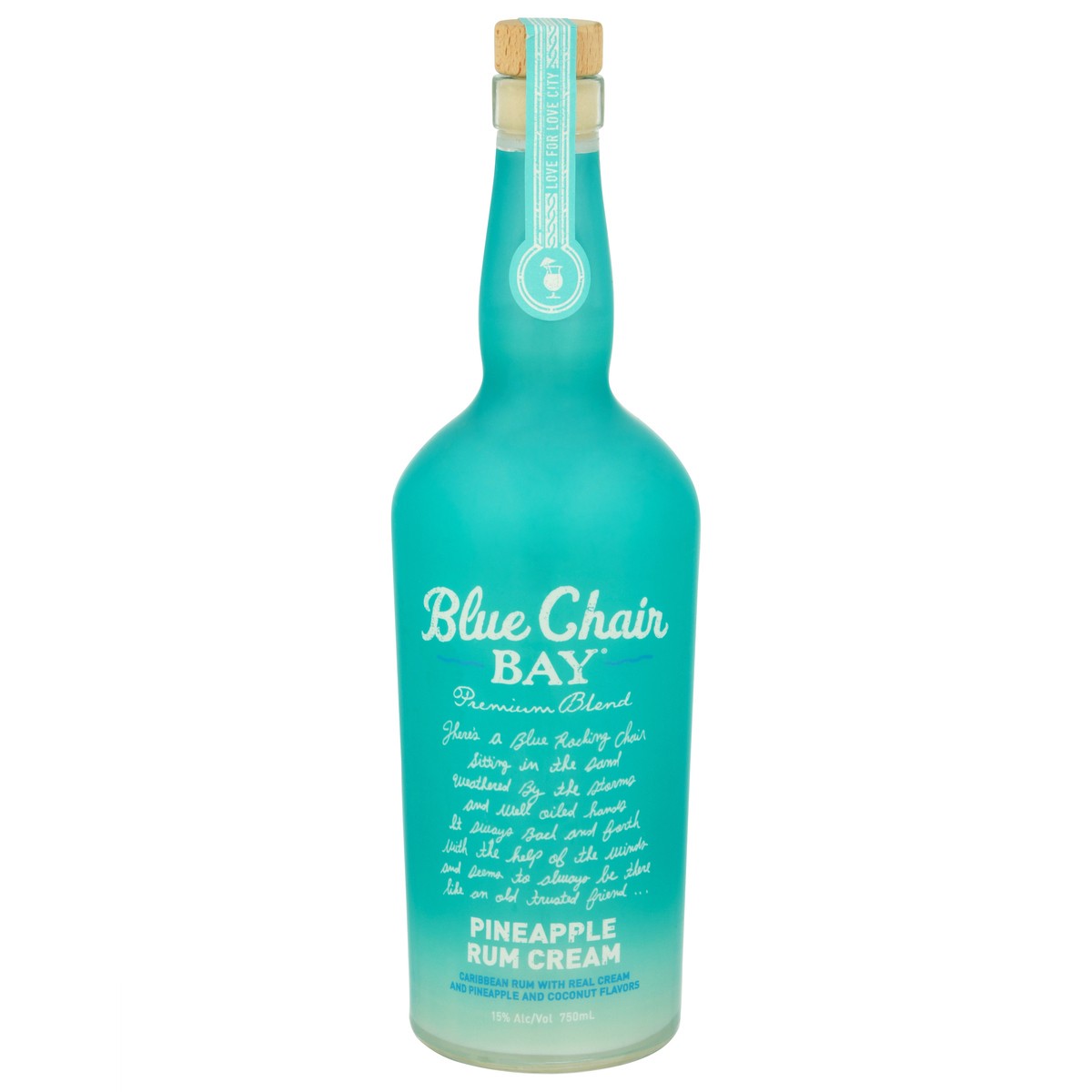 slide 1 of 9, Blue Chair Bay Pineapple Rum Cream, 750 ml