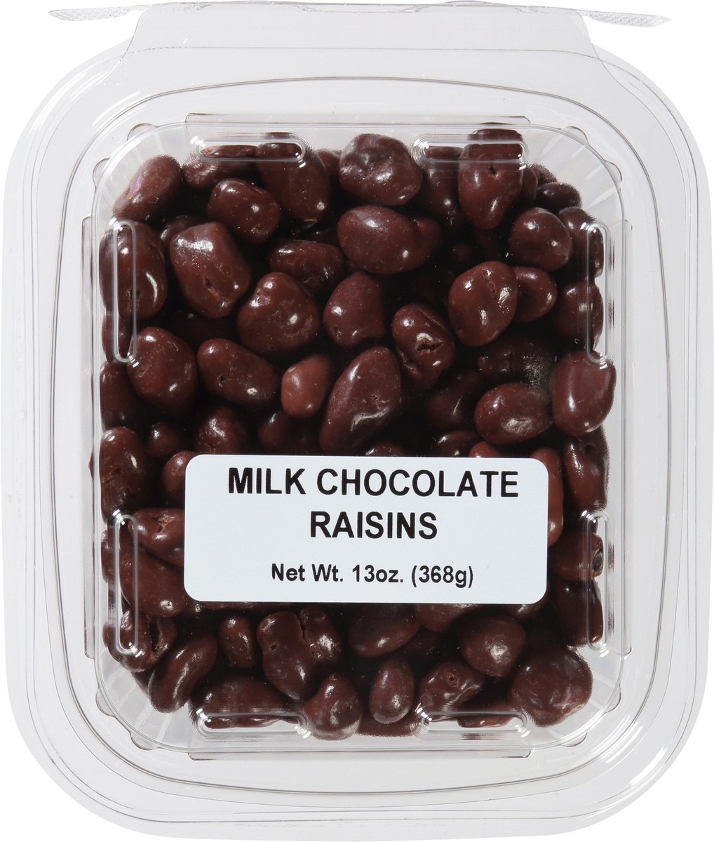 slide 5 of 12, JLM Manufacturing Milk Chocolate Raisins 13 oz, 13 oz