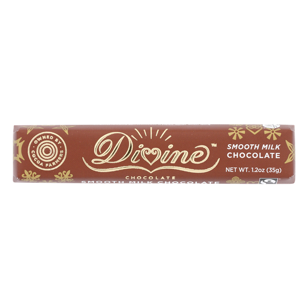 slide 1 of 1, Divine Chocolate Milk Chocolate Bar, 1.2 oz