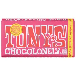 Tony's Chocolonely Caramel Cookie Milk Chocolate 6.35 oz