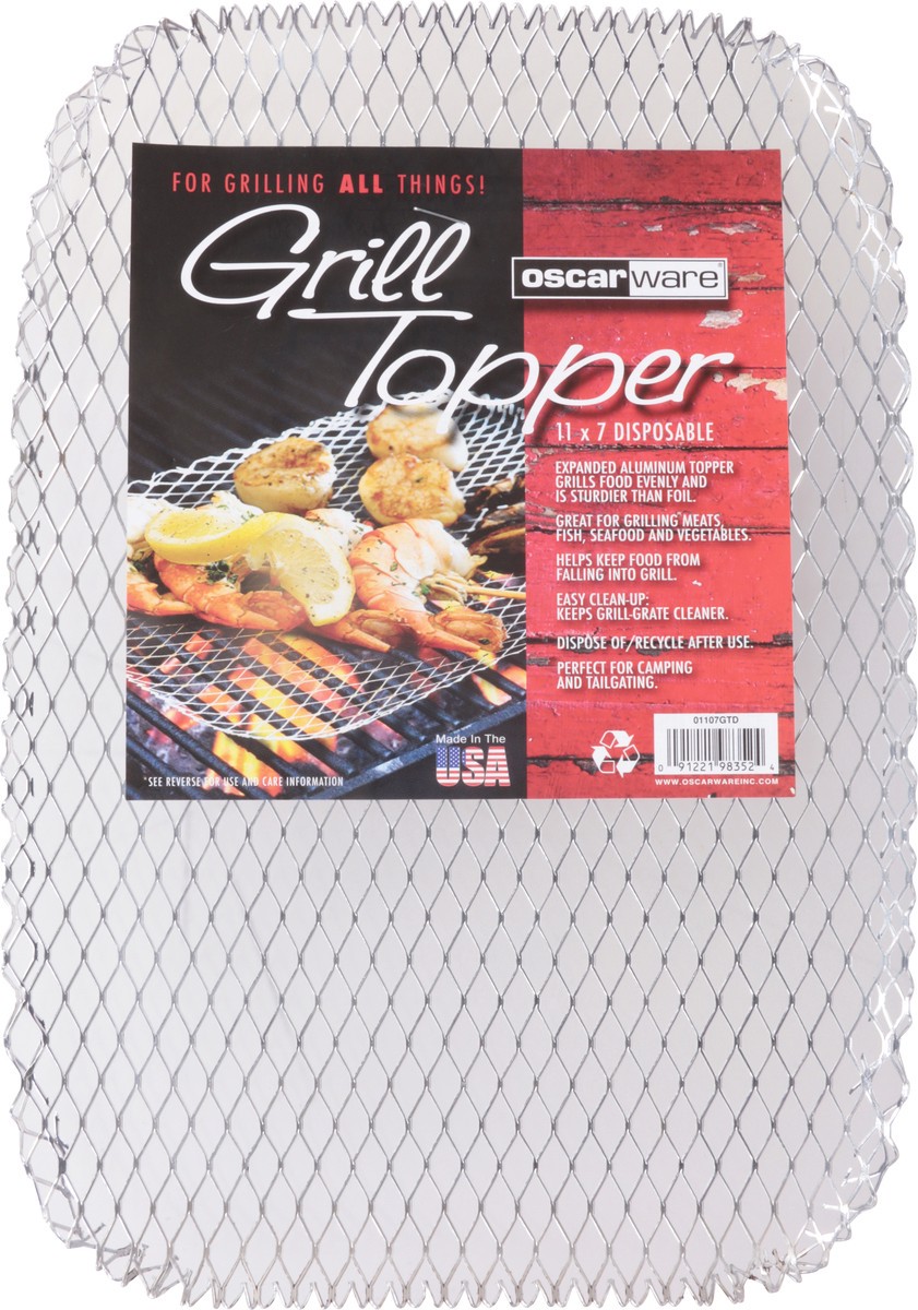 slide 5 of 12, Oscarware Disposable Grill Topper 1 ea, 1 ct