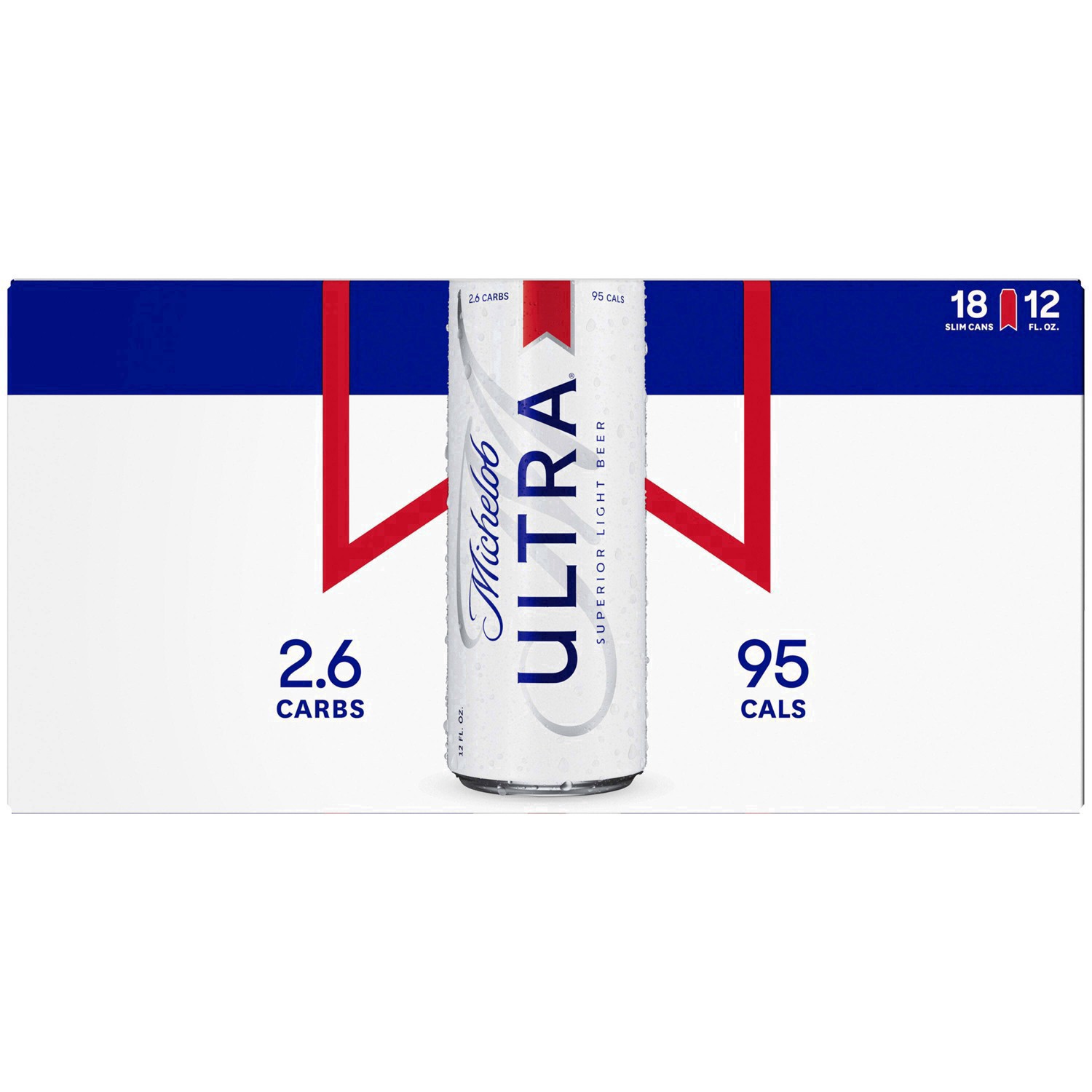 slide 120 of 141, Michelob ULTRA Light Beer, 18 Pack Beer, 12 FL OZ Cans, 4.2% ABV, 18 ct; 12 oz