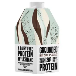 Grounded Dairy-Free 20g Protein Shake - Mint Chocolate Milkshake