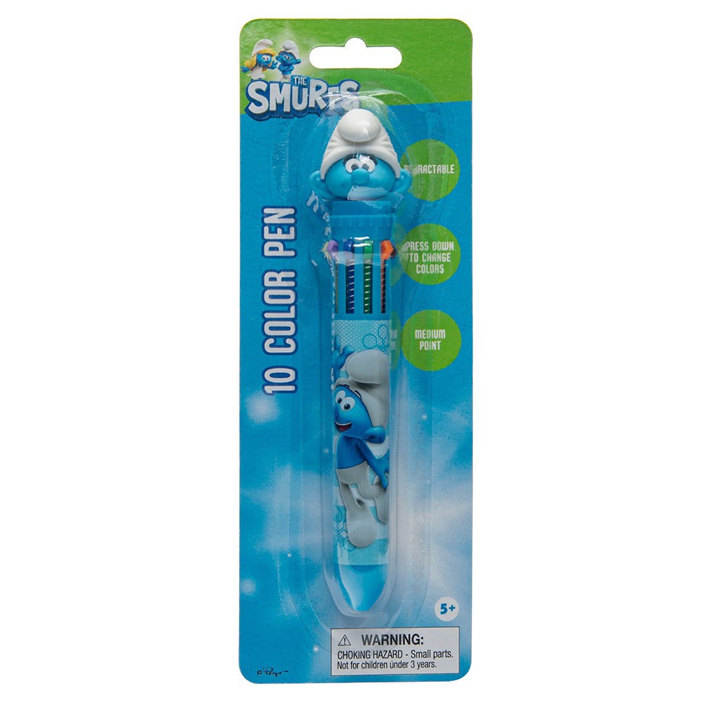 slide 2 of 2, Inkology Inc. Smurfs 10 Color Pen, 1 ct