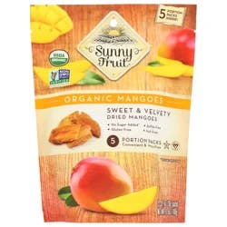 Sunny Fruit Organic Mangoes 5 - 0.7 oz Packs