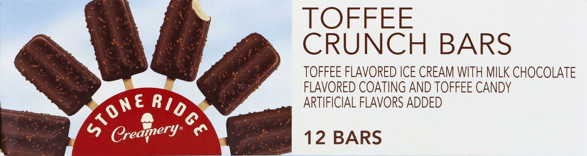 slide 4 of 7, Stone Ridge Creamery 12 Ct Toffee Bars, 30 fl oz