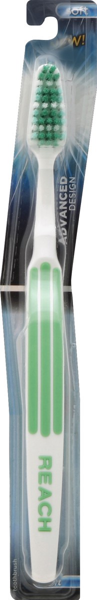 slide 1 of 4, Reach Performance Advance Design Soft Toothbrush, 1 ct