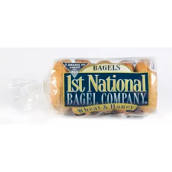 1st National Bagel Company Wheat And Honey Bagels
