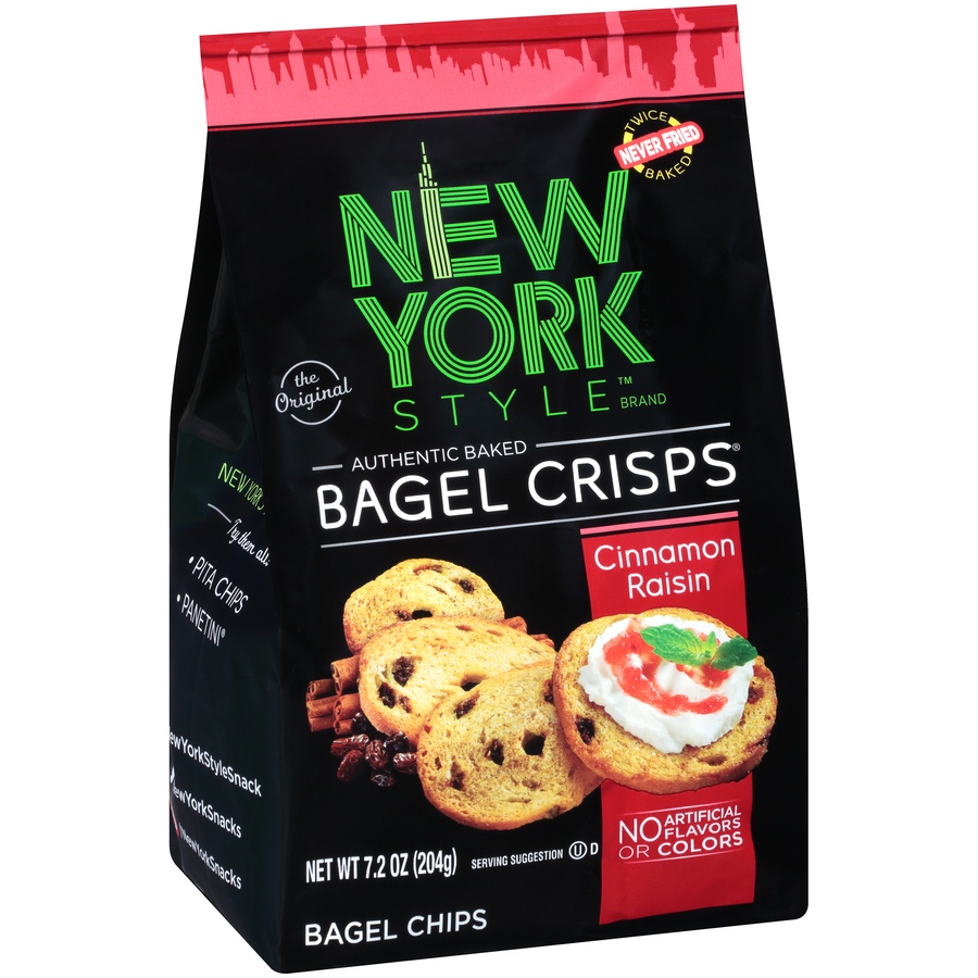 slide 2 of 8, New York Style Bagel Crisps 7.2 oz, 7.2 oz