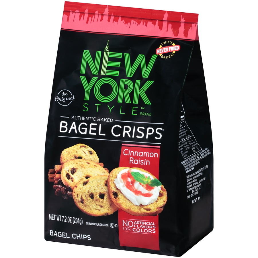 slide 3 of 8, New York Style Bagel Crisps 7.2 oz, 7.2 oz