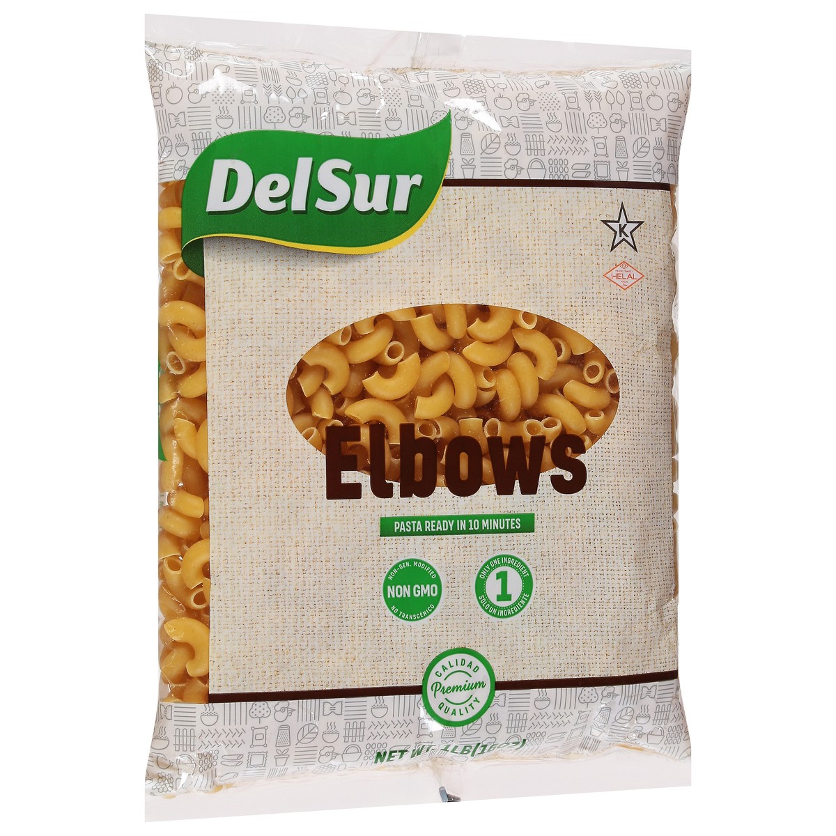 slide 6 of 11, Del Sur Elbows 1 lb, 1 lb