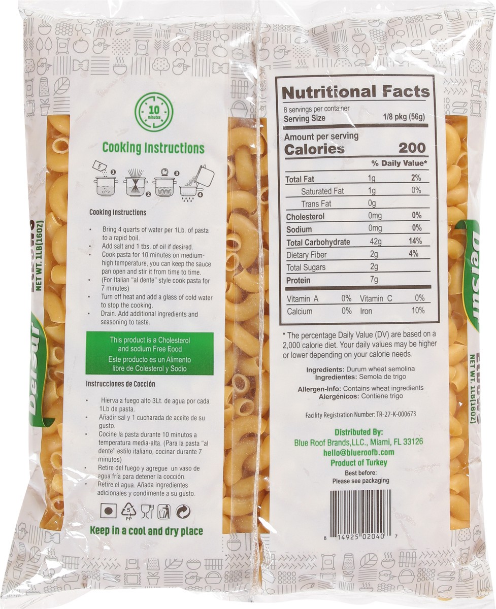 slide 9 of 11, Del Sur Elbows 1 lb, 1 lb