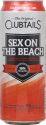 Clubtails Premium Sex on the Beach Cocktail 24 oz