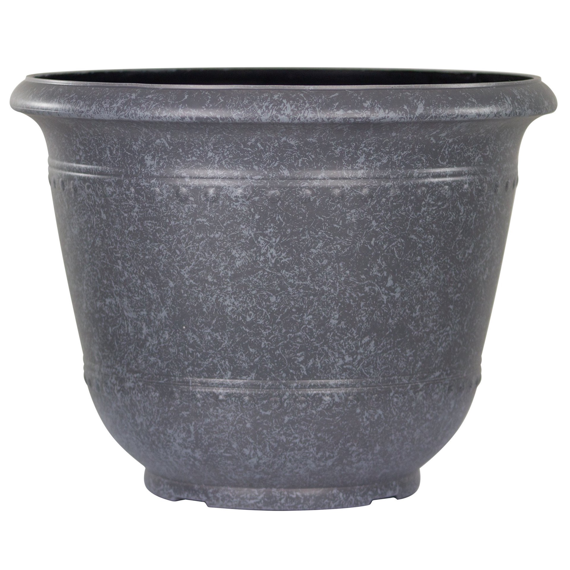 slide 1 of 1, Trendspot Ursula Resin Planter - Greystone, 16 ft