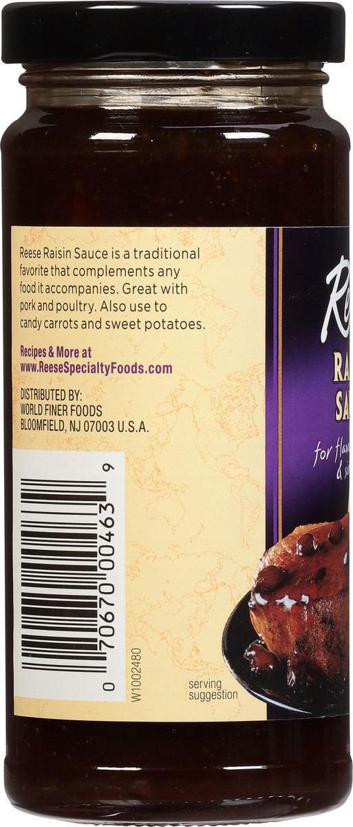 slide 2 of 9, Reese Raisin Sauce 9.5 oz, 9.5 oz