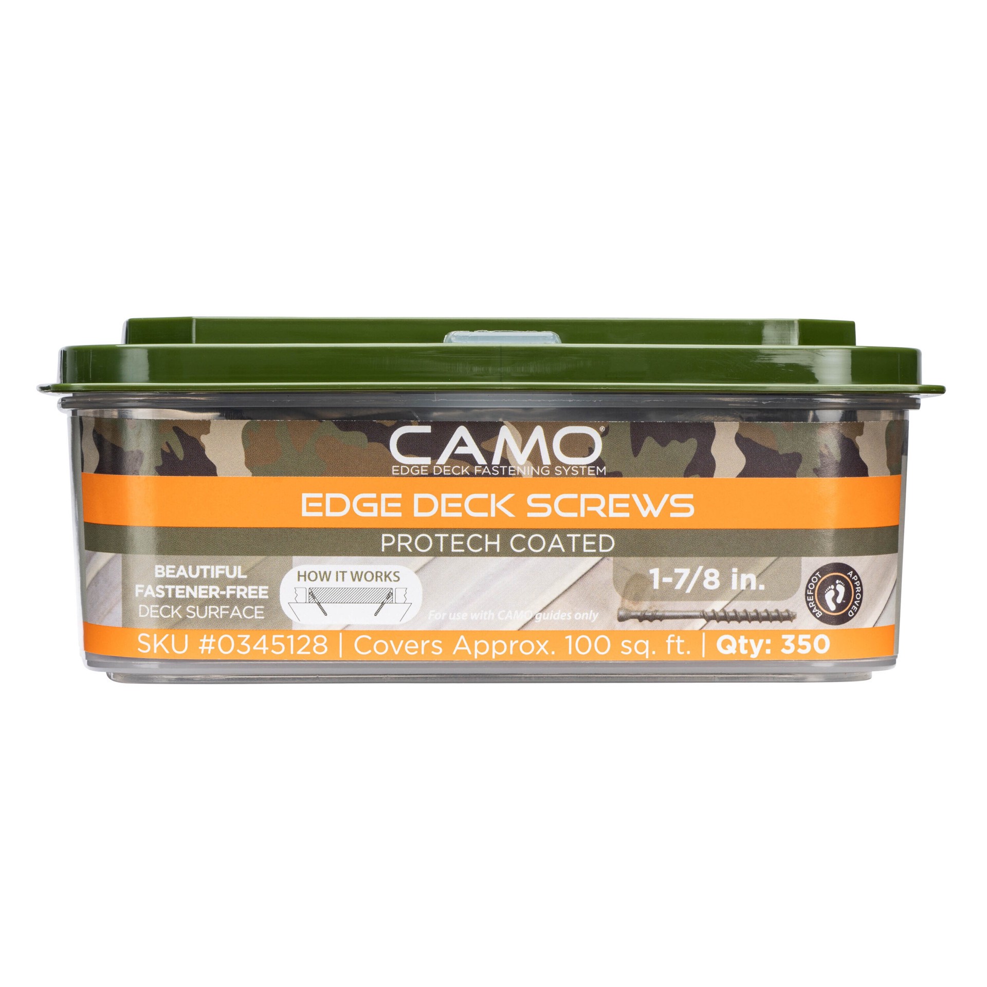 slide 1 of 6, CAMO #7 x 1-7/8-in Wood to wood Deck Screws ( 350 -Per Box ), 1 ct