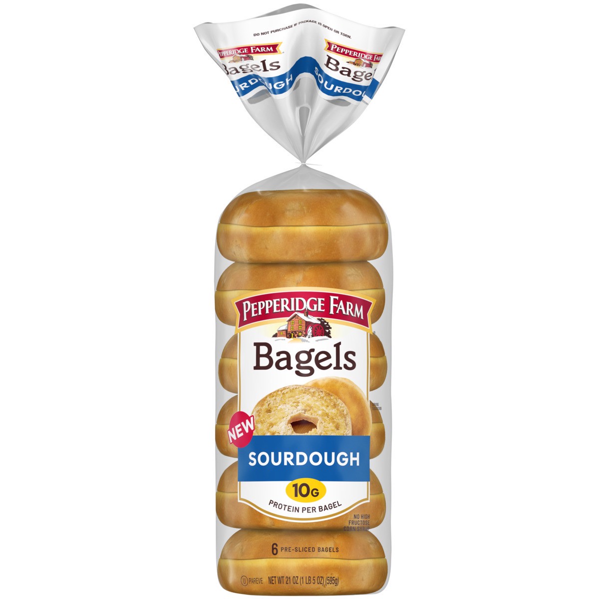 slide 1 of 11, Pepperidge Farm Sourdough Bagels - 21 oz, 21 oz