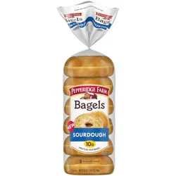 Pepperidge Farm Sourdough Bagels - 21 oz