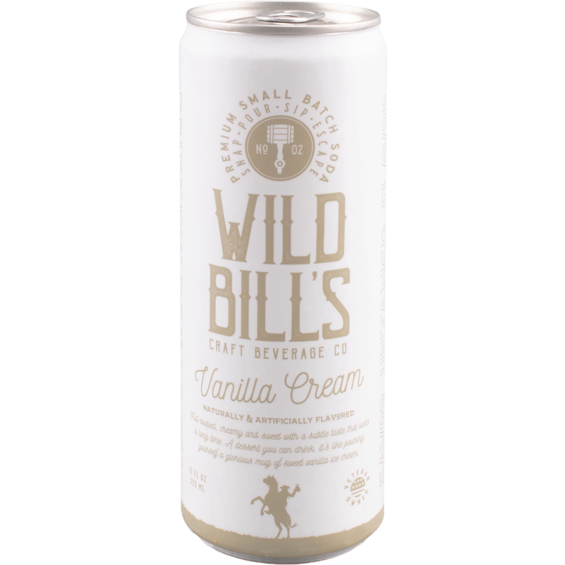 slide 1 of 1, Wild Bill's Craft Soda Soda Vanilla C - 12 oz, 12 oz