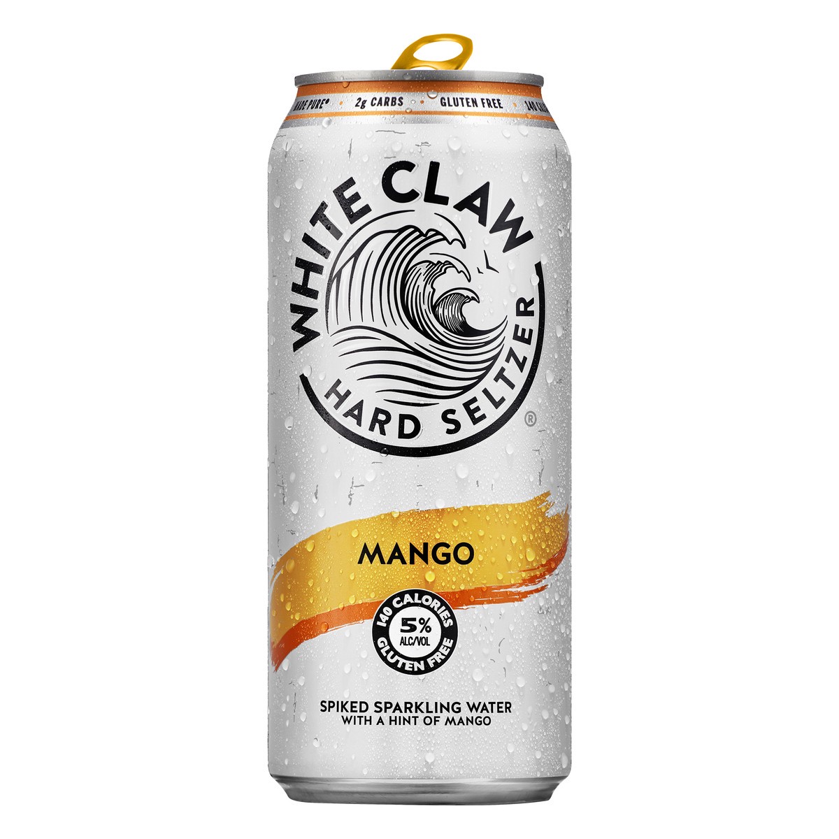 slide 2 of 11, White Claw Mango Hard Seltzer 1 pt, 1 pint