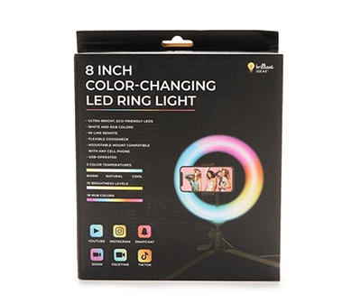 Ring light deals color changing